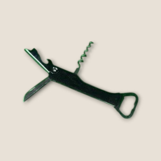 Stainless Steel Wine Key – 3‑in‑1