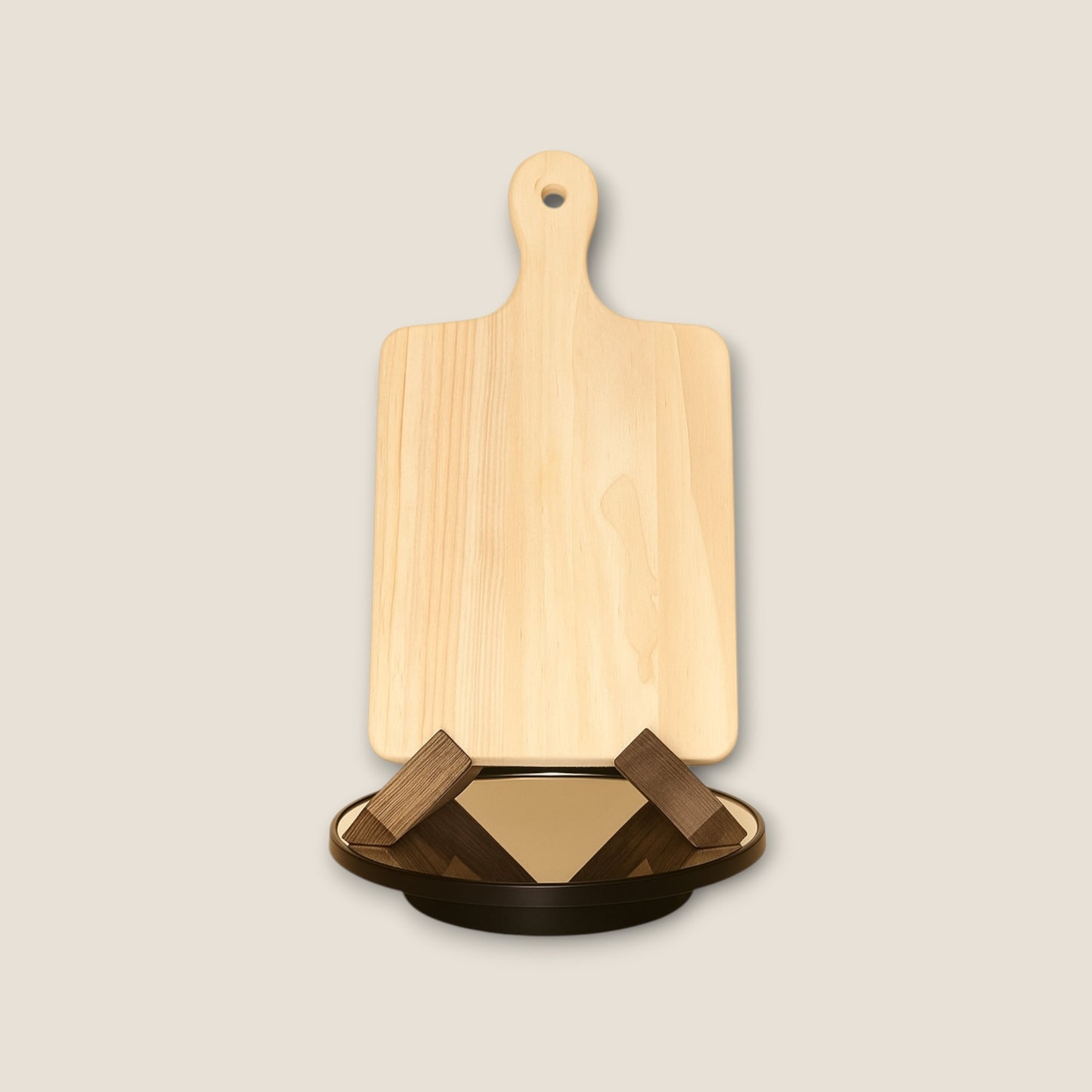 Large Wood Cutting Board – 8×13 in (18 in w/ handle)