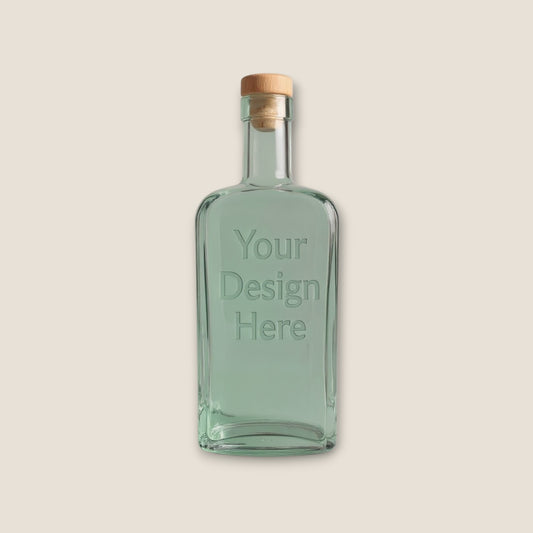 750 ml Whiskey Bottle with Cork